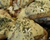 A picture of step 11 of Julia Child's Chicken with Hollandaise Sauce.