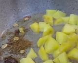 A picture of step 1 of Tahiri U.P Stlye of making pulao).