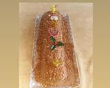 Une image de l'étape 10 de Bûche de noël mascarpone et chocolat.