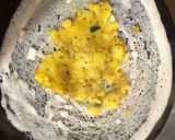 A picture of step 4 of Masala dosa.