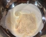 A picture of step 2 of OoLong Lychee Cream Cake.