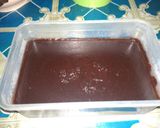 Foto langkah ke 4 dari resep Brownies Puding Tanpa Telor.