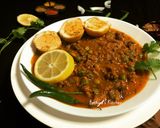 A picture of step 6 of Keema Anda Korma.