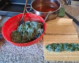 A picture of step 4 of Cannelloni with Ricotta and Spinach.