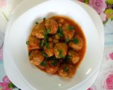 صورة لخطوة 3 من وصفة كريات الدجاج بالصلصة 😘