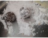 A picture of step 3 of Jeera Goli.