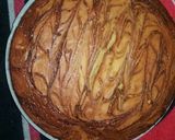 A picture of step 7 of Eggless Custard chocochip Cake.