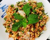 รูปขั้นตอนการทำที่ 3 ของ ลาบไก่