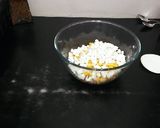 A picture of step 3 of Corn Paneer Salad.