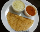 A picture of step 5 of Red Rice Onion Dosa.