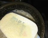 A picture of step 2 of Suji ka halwa.
