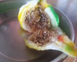 A picture of step 9 of Hibiscus shape Steamed modak.