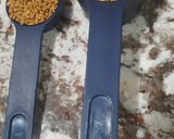 A picture of step 1 of Masala dosa.