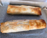 Foto del paso 5 de la receta: Solomillo de cerdo relleno envuelto en masa filo