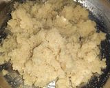 A picture of step 6 of Suji ladoo.