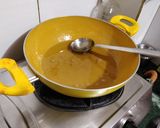 A picture of step 2 of Mithe khaje.