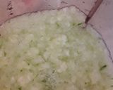 A picture of step 2 of Raw papaya paste.