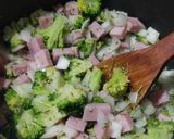Foto del paso 3 de la receta: Fideos caseros integrales con salsa de brócoli con crema 🥰😍💞