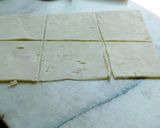 A picture of step 6 of Sweet apple samosa turn over.