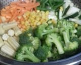 A picture of step 2 of Vegetable Salad with Sesame and Honey.