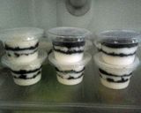 Foto langkah ke 4 dari resep Oreo cheesecake.