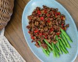 Foto langkah ke 6 dari resep Tumis Buncis Daging Cincang.