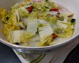 Foto langkah ke 4 dari resep Tumis Sawi Putih Polos.
