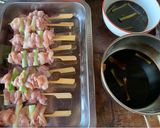 Foto langkah ke 3 dari resep Chicken Yakitori.