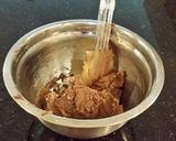A picture of step 6 of Chocolate Shrtbread Cookies Filled with Caramel Buttercream.