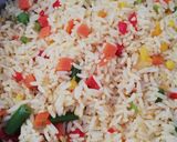 A picture of step 5 of Fried rice.