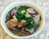 Hình bước làm 2 của món Canh Khoai Cau Kỳ Anh