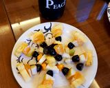 A picture of step 5 of Fruit cheese poppers.