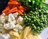 વેજ કોલ્હાપુરી (Veg Kolhapuri Recipe In Gujarati) રેસીપી સ્ટેપ2ફોટો