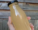 A picture of step 7 of Apple cider vinegar (from apple cores).