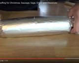 A picture of step 8 of Sage, onion, sausage and chestnut stuffing for your Christmas dinner.