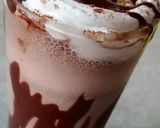 A picture of step 6 of Chocolate Milk Shake.
