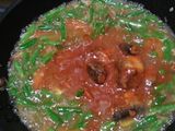 Sarden sayur buncis saos tiram