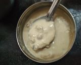 A picture of step 6 of Makhana kheer and jalebi parfait.