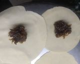 A picture of step 6 of Gulkand/chocolate Gujiya.