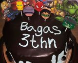 Foto langkah ke 9 dari resep 74. Cake super soft untuk base cake ultah.