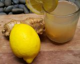 Foto langkah ke 2 dari resep Madu+Lemon+Jahe peluntur lemak di perut.