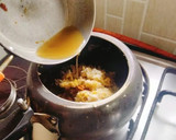 A picture of step 3 of Chakkara pongal 😋😋.