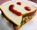 A picture of step 4 of Special Veg Sandwich.