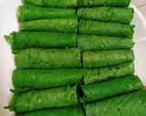 Hình bước làm 4 của món Cải xanh cuộn thịt bò