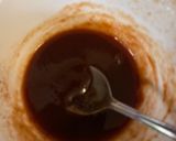 A picture of step 3 of Masala papad cone.