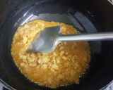A picture of step 3 of Peanut honey comb Brittle.