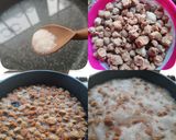 A picture of step 1 of Soya Chunks Curry - Protein Powder in a Bowl.