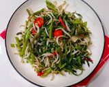 Foto langkah ke 5 dari resep Cah Kangkung Tauge.