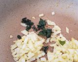 A picture of step 2 of My whats in the Cupboard Soup 🤔.