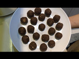 Oat Choco Almond Cookies Teflon (takaran sendok, tanpa oven, tanpa mixer)